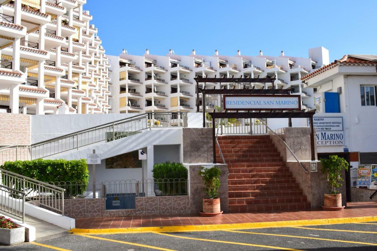 Sunny Summerland Los Cristianos, Ap With City And Ocean View Los Cristianos  Exterior photo